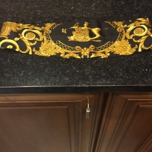 COPY - Authentic- vintage Hermes tuxedo silk belt